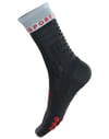 Compressport + Pro Racing Socks Winter Trail Black/Gray Violet - 8