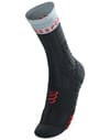 Compressport + Pro Racing Socks Winter Trail Black/Gray Violet - 9