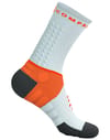 Compressport + Ultra Trail Socks V2.0 Gray Violet/Tigerlily - 4