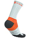 Compressport + Ultra Trail Socks V2.0 Gray Violet/Tigerlily - 5