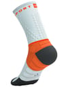 Compressport + Ultra Trail Socks V2.0 Gray Violet/Tigerlily - 7
