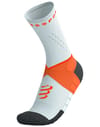 Compressport + Ultra Trail Socks V2.0 Gray Violet/Tigerlily - 9
