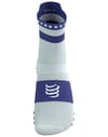 Compressport + Pro Racing Socks v4.0 Run High Star White/Orient Blue