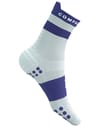Compressport + Pro Racing Socks v4.0 Run High Star White/Orient Blue - 4