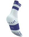 Compressport + Pro Racing Socks v4.0 Run High Star White/Orient Blue - 5