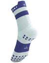 Compressport + Pro Racing Socks v4.0 Run High Star White/Orient Blue - 7