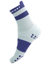 Compressport + Pro Racing Socks v4.0 Run High Star White/Orient Blue - 8