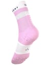 Compressport + Pro Racing Socks v4.0 Run High Orchid/White - 7