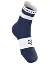 Compressport + Pro Racing Socks v4.0 Run High Peacoat/White - 3