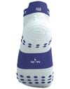 Compressport + Pro Racing Socks v4.0 Run Low Star White/Orient Blue - 6
