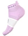 Compressport + Pro Racing Socks v4.0 Run Low Orchid/White - 8