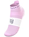 Compressport + Pro Racing Socks v4.0 Run Low Orchid/White - 9