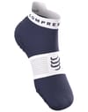 Compressport + Pro Racing Socks v4.0 Run Low Peacoat/White - 3