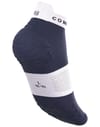 Compressport + Pro Racing Socks v4.0 Run Low Peacoat/White - 5