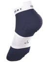 Compressport + Pro Racing Socks v4.0 Run Low Peacoat/White - 7