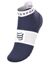 Compressport + Pro Racing Socks v4.0 Run Low Peacoat/White - 9