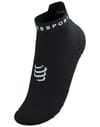 Compressport + Pro Racing Socks v4.0 Run Low Black/White - 9