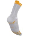 Compressport + Pro Racing Socks v4.0 Trail Gray Violet/Apricot - 5