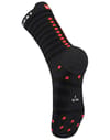 Compressport + Pro Racing Socks v4.0 Ultralight Run High Black/Red - 6
