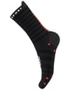 Compressport + Pro Racing Socks v4.0 Ultralight Run High Black/Red - 7