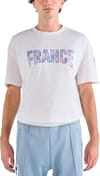 Tee SS N°1 M Marshmallow + Le Coq Sportif