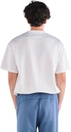 Le Coq Sportif + Tee SS N°2 M Écru All Over Milan