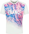 Le Coq Sportif + Tee SS N°2 M Écru All Over Milan - 4