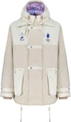 Le Coq Sportif + Duffle Coat Podium M Beige Chiné - 6