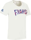 Le Coq Sportif + Tee SS N°1 W Marshmallow - 6
