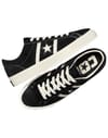 Converse + One Star Academy Pro Suede Black/Egret/Egret - 4