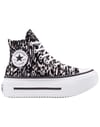 Chuck Taylor All Star Lift Double Stack Platform Leopard Black/Frozen Thistle/White + Converse