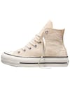 Converse + Chuck Taylor All Star Lift Natural Ivory/Egret/Black - 3
