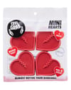 Crab Grab + Mini Hearts - Red