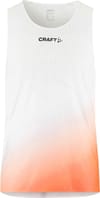 Race Day Singlet M White/Multi + Craft