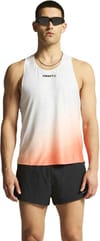 Craft + Race Day Singlet M White/Multi