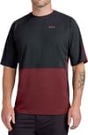 Darkside S/S Jersey Maroon Landing + Dakine
