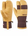Dakine + Baron Gore-Tex Trigger Mitt Tan - 3