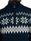 Dale of Norway + Myking Sweater M Navy Off White Light Charcoal - 5
