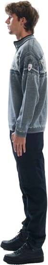 Dale of Norway + Blyfjell Sweater M Smoke Dark Charcoal Off White - 3