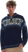 Dale of Norway + Blyfjell M Sweater Navy Blushadow Offwhite