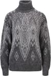 Falun Alpa W Sweater Darkcharcoal Lightcharcoal + Dale of Norway