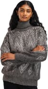 Dale of Norway + Falun Alpa W Sweater Darkcharcoal Lightcharcoal