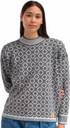 Dale of Norway + Lang�y W Sweater Marine Offwhite