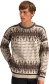 Dale of Norway + Albertville M Sweater Birch Coffee