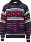 Egersund M Sweater Marine Offwhite + Dale of Norway