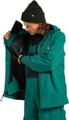 DC Shoes + Basis 30K Jacket Deep Teal - 8