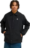 DC Shoes + Drylyne Coach Jacket 10K Black - 3