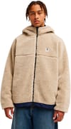 DC Shoes + Coldstag Sherpa Reversible Jacket Oatmeal
