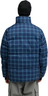 DC Shoes + Trackstar Puffer Jacket 10K Bluebird Plaid