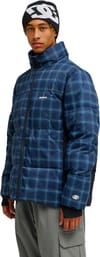 DC Shoes + Trackstar Puffer Jacket 10K Bluebird Plaid - 3